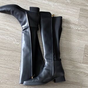 Micheal Kors Elegant Black Knee-High Boots - size 11